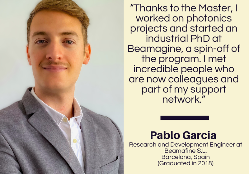 CLICK HERE to know more about our students' experience: Pablo Garcia